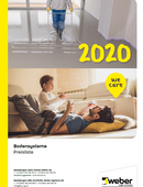 Preisliste Bodensysteme 2020 Preisliste Bodensysteme 2020