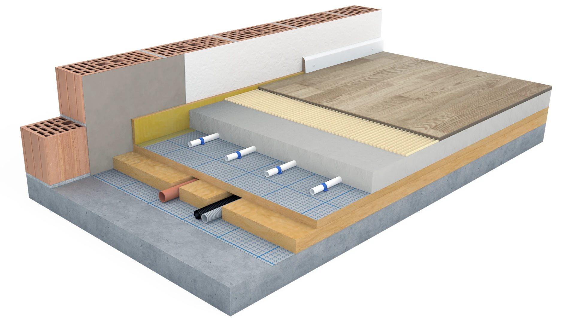Systemaufbau weber floor silentcare